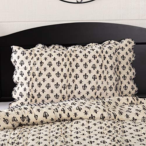 VHC-Brands-2-Pieces-Elysee-Standard-Sham-2-Shams-21x37 VHC Brands 2 Pieces Elysee Standard Sham 2 Shams 21×37