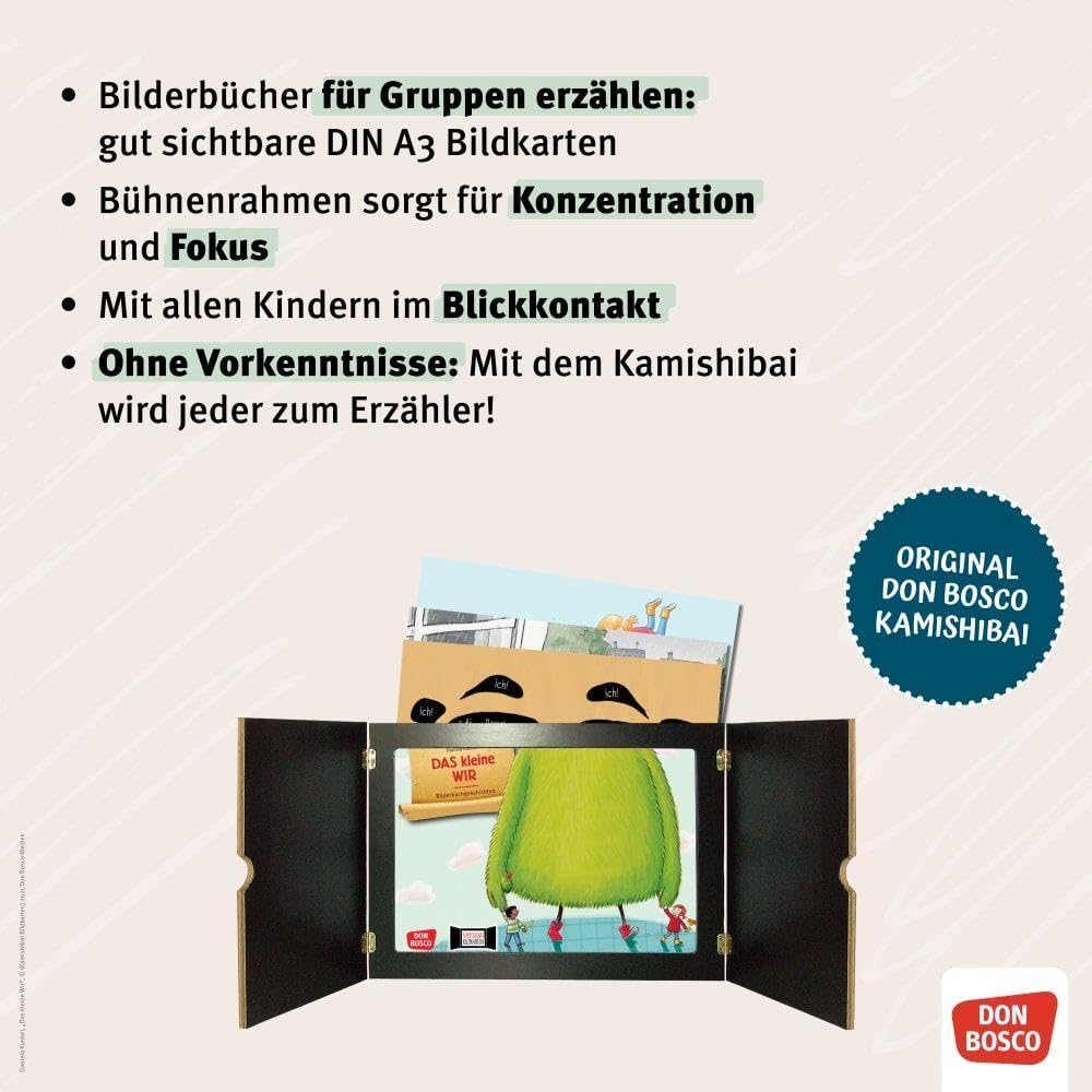 Die kleine Glitzerblume. Gemeinsam sind wir einzigartig! Eine Geschichte mit Rabe und Eichhörnchen. Kamishibai Bildkartenset: Entdecken - Erzählen - Begreifen: Bilderbuchgeschichten