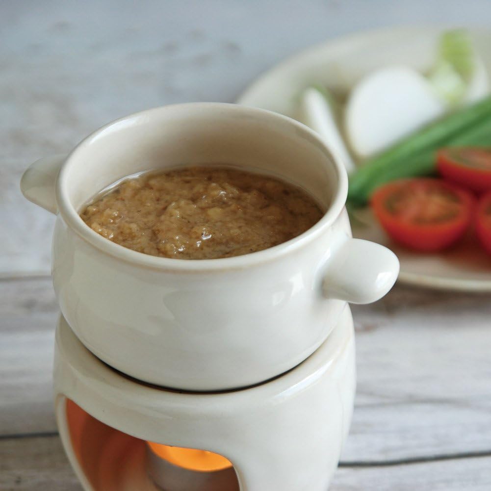 KINTO(キントー) Cheese Fondue Pot, White