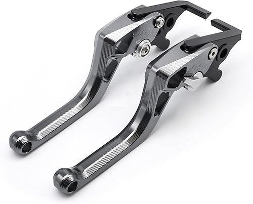 Ajuste las palancas de freno del embrague para XSR 700 ABS 2016-2022, Tenere 700 2019-2022, XJ6 Diversion 2009-2015 2 Finger Gray
