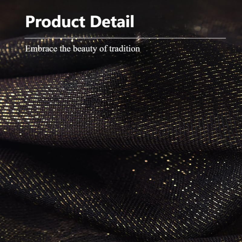 Premium Jersey Hijab Scraf for Women | Gold foild embossed Desgin | Modest Fashion Shawl | Durable Head Scarf Wrap2