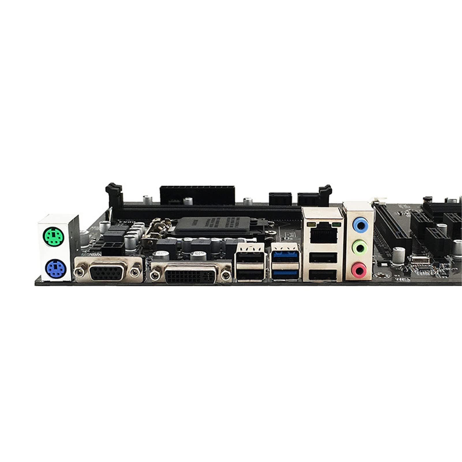 Płyta Główna B250B, Płyta Główna LGA 1151 z 12 Gniazdami PCIe, Wyjście VGA DVI 2.8GHz CPU Szybka Płyta Główna DDR4 do Komputera Stacjonarnego Miner