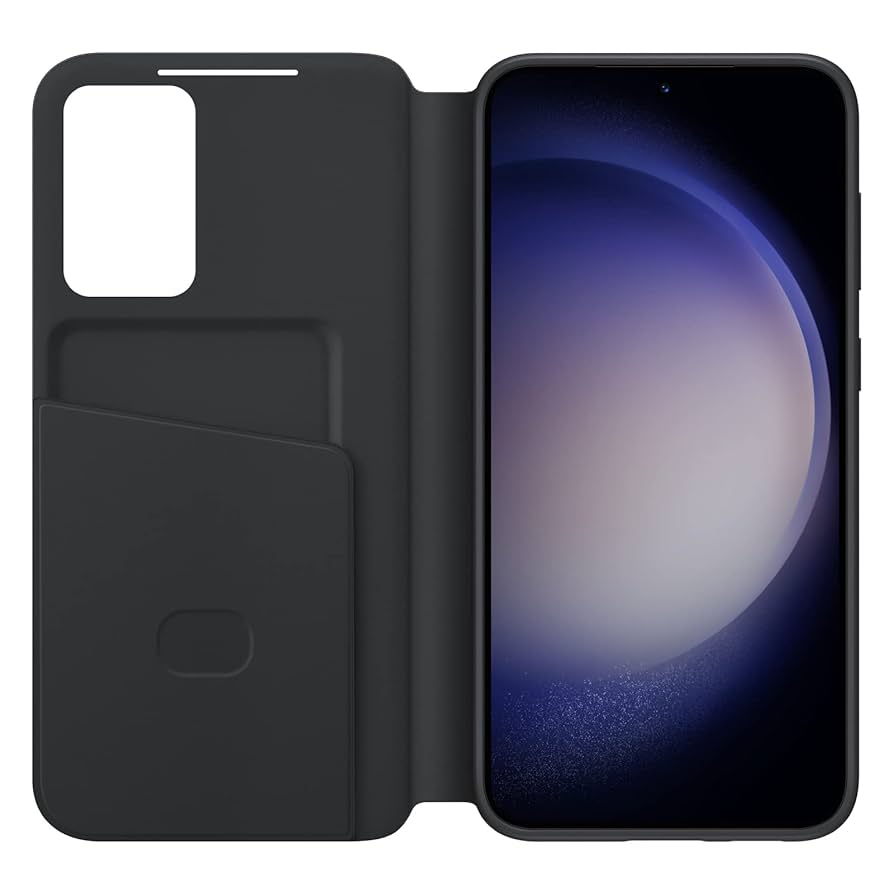 Galaxy S23 FE Smart View Wallet Case|ブラッ Samsung Galaxy S23 FE Smart View Wallet Case Black - EF