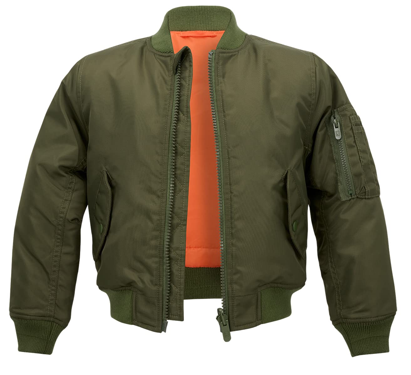 Brandit Kids MA1 Jacket Unisex Giacca nero 100% nylon