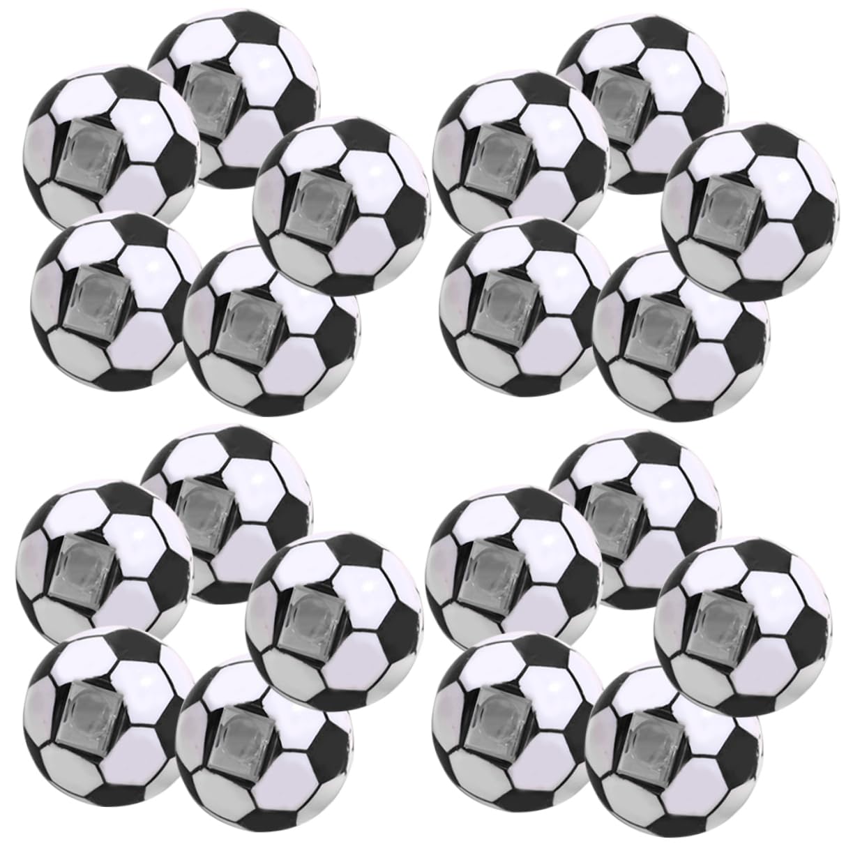 ARTIBETTER 5 Sätze Bleistiftspitzer Für Süßer Fuß Manueller Fußball Bleistift Bleistiftspitzer Für Schüler Hand Sportspitzer Bleistifte Für Die Schule 20 Stück * 5