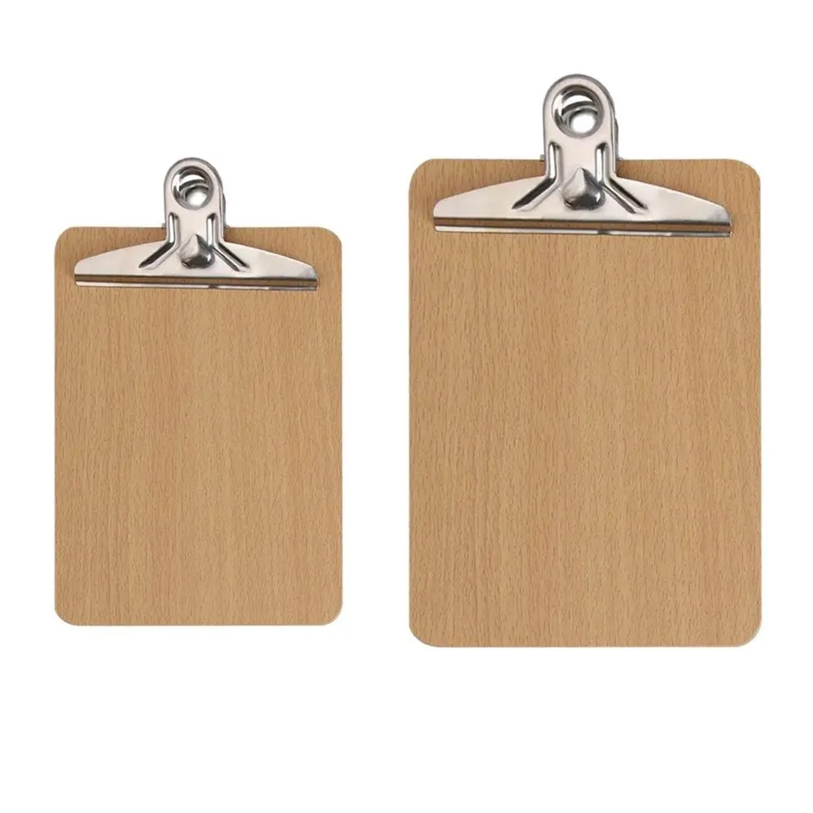 3 pezzi di fogli for appunti in legno, cartelle multifunzionali for con clip in, for appendere, articoli for ufficio per Scuola, Ufficio(A4)