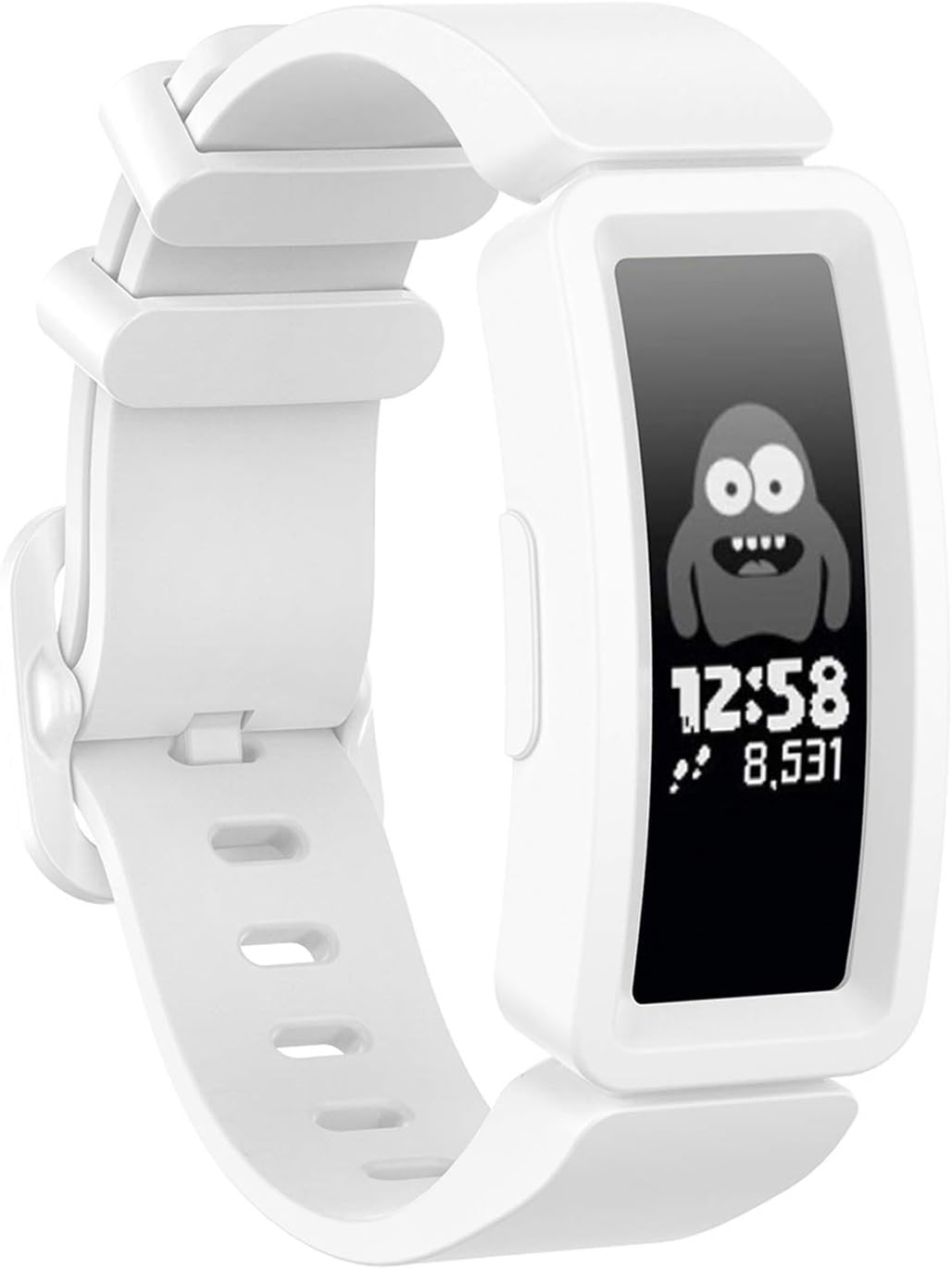 Compatible with Fitbit Ace 2 Bands for Kids 6+, Soft Silicone Bracelet Accessories Watch Band Repalcement Strap, Colorful Sport Wristbands for Fitbit Ace 2/ Inspire HR for Boys Girls