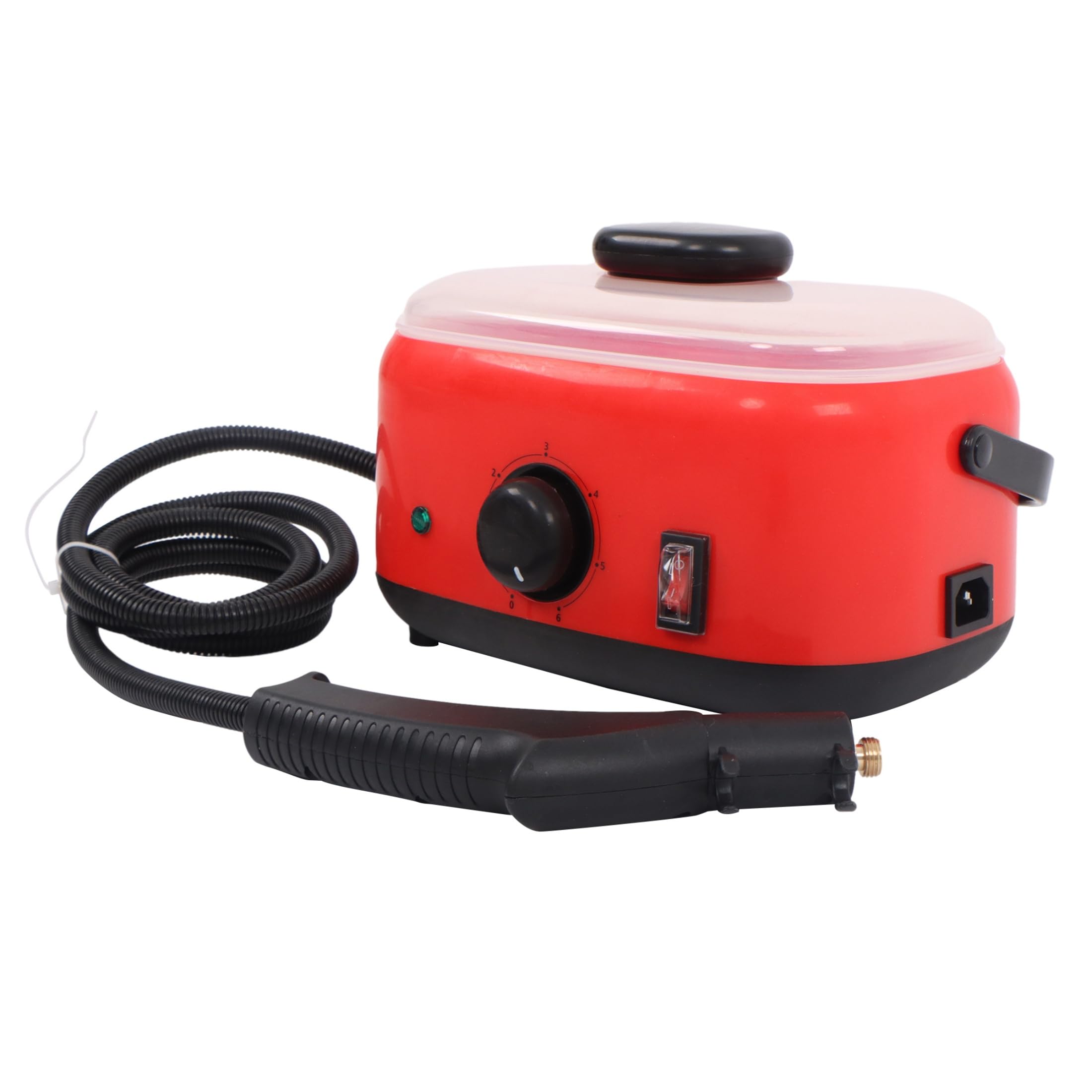Heavy-Duty 2500W Steam Cleaner 1500ml Tank High-Pressure Portable Steamer Cleans Stubborn Car Grease Shower and Window Streaks