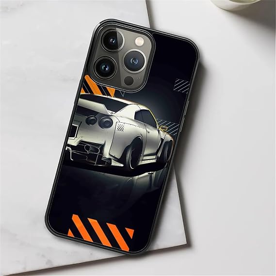 Case Compatible with iPhone 16 Pro Max,Super Car Covers for Men/Boys,Four Side Frame Anti-Skid Soft Silicone Shockproof Protective Case for iPhone 16 Pro Max