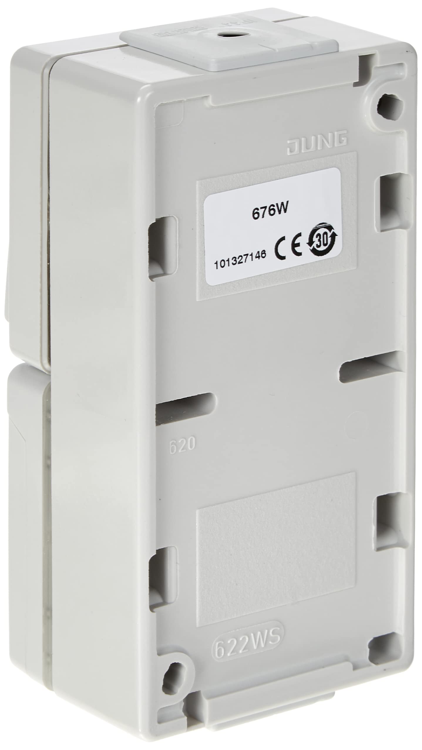 Jung AP-Kombination 676W, 250 V (Packung mit 2)