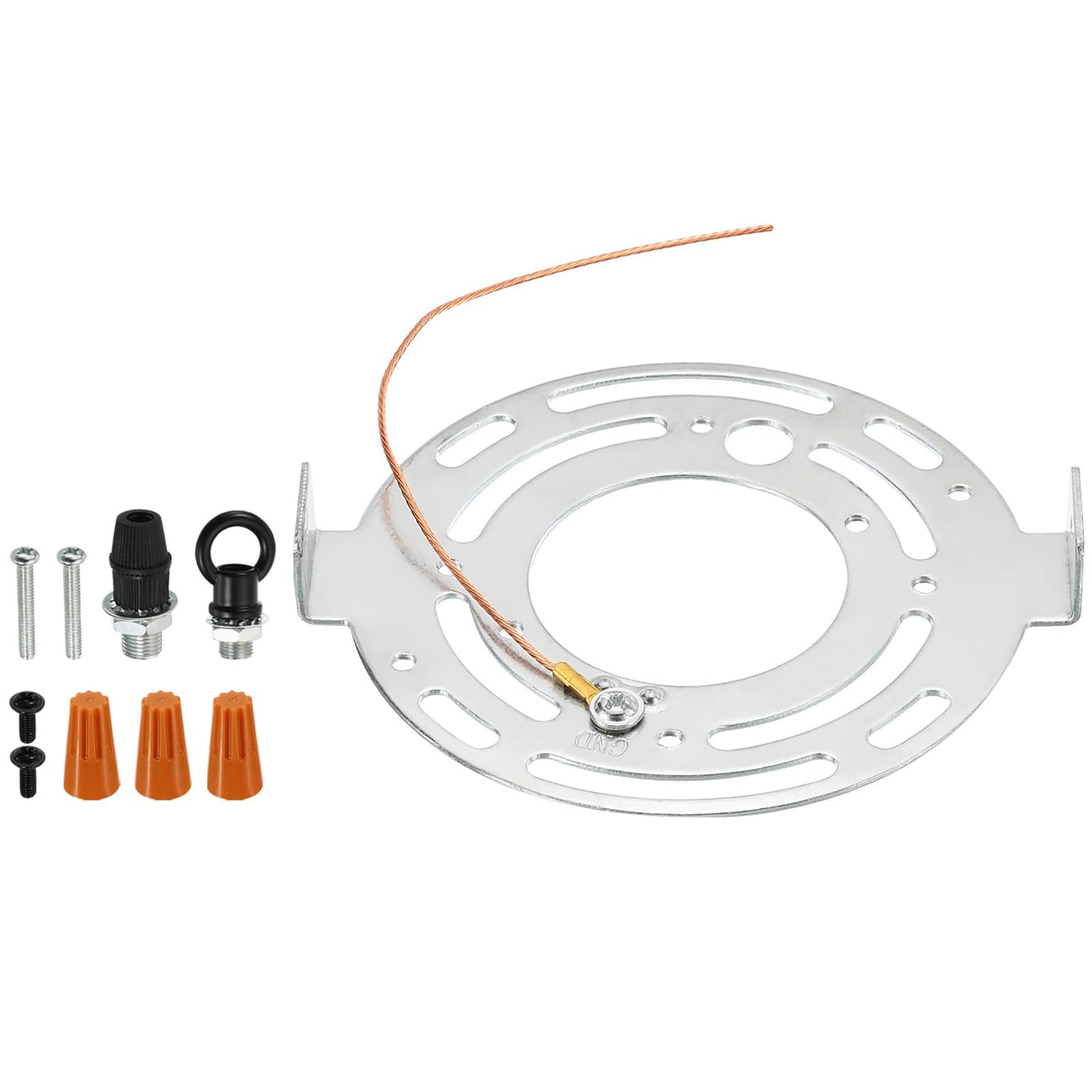 TOP-VIGOR 1Set Round Light Fixture Mounting Bracket Kit