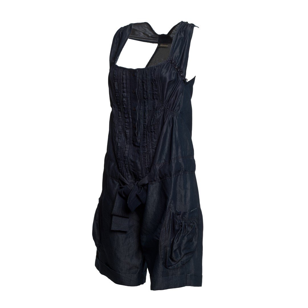 Tuta da donna in denim blu XD741Q