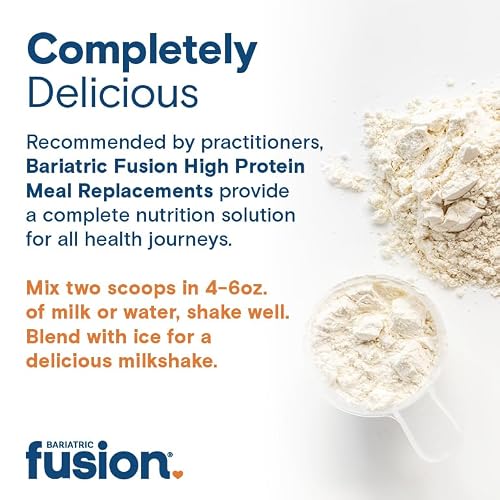 Bariatric Fusion Meal Replacement Protein 21 Serving Tub Chocolate Peanut Butter for Bariatric Surgery Patients Including Gastric Bypass & Sleeve Gastrectomy - Thumbnail 7