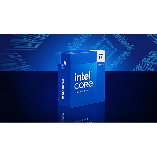 Intel® Core™ i7-14700K Desktop Processor 20 Cores (8 P-Cores + 12 E-Cores) up to 5.6 GHz