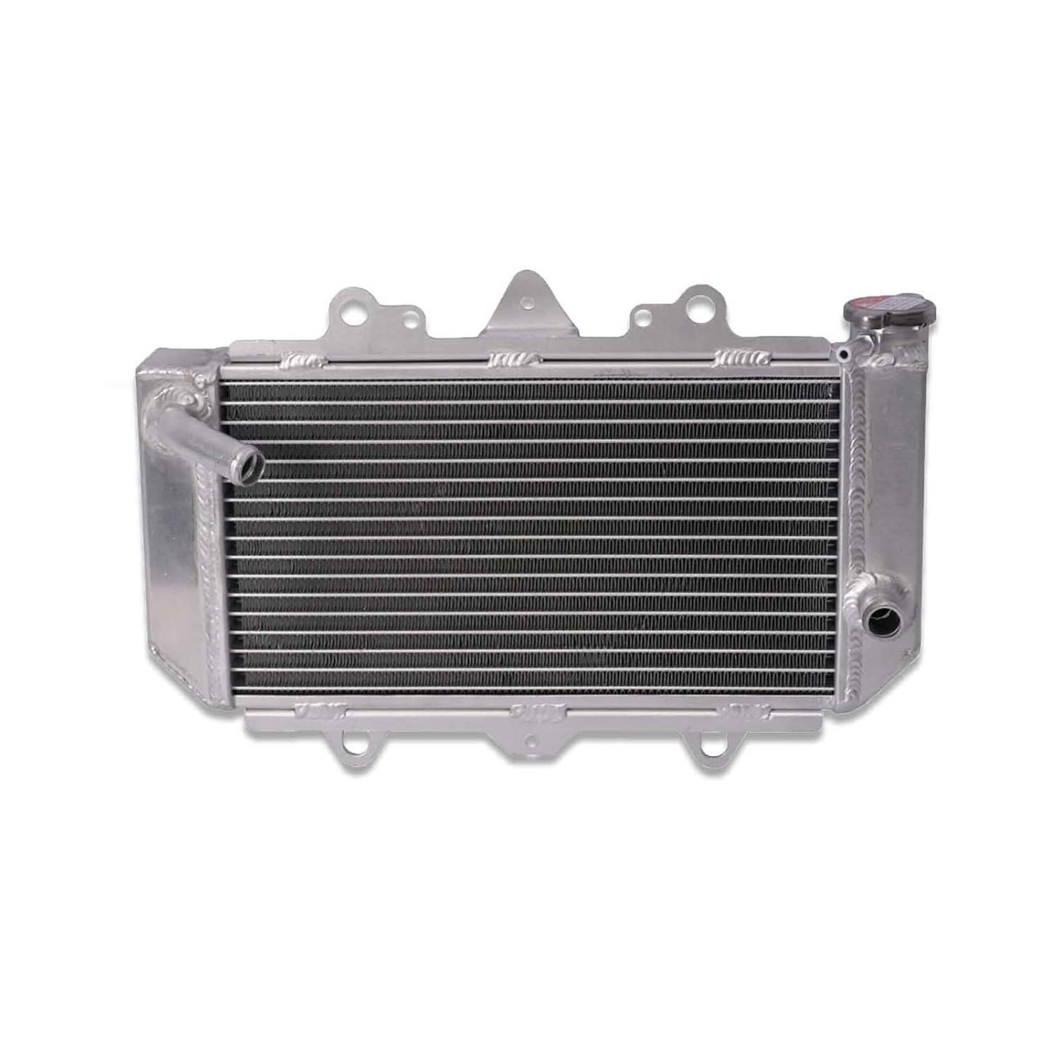 Aluminum Radiator + Fan Compatible with ATV YAMA YFZ450 YFZ 450 2004-2013 2005 2006 2007 2008 2009 2010 2011 2012