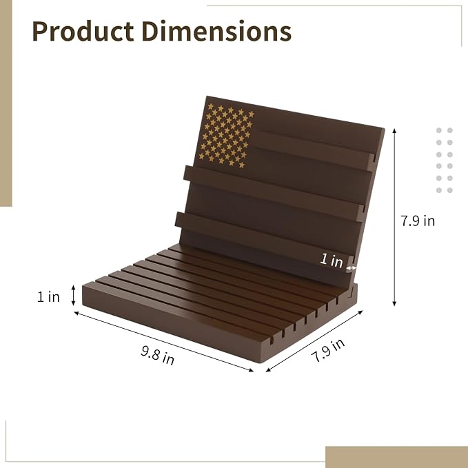 Soporte de Madera para Monedas con 10 Filas miniatura 2