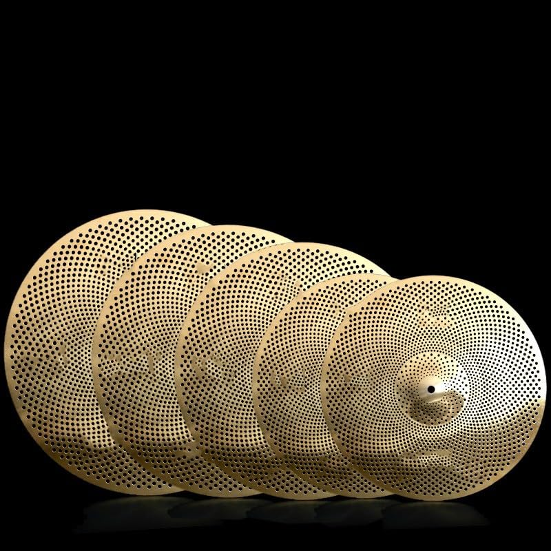 JITEM Drum Cymbals, Silent Cymbals, Jazz Drum Cymbals(Size:SET2)