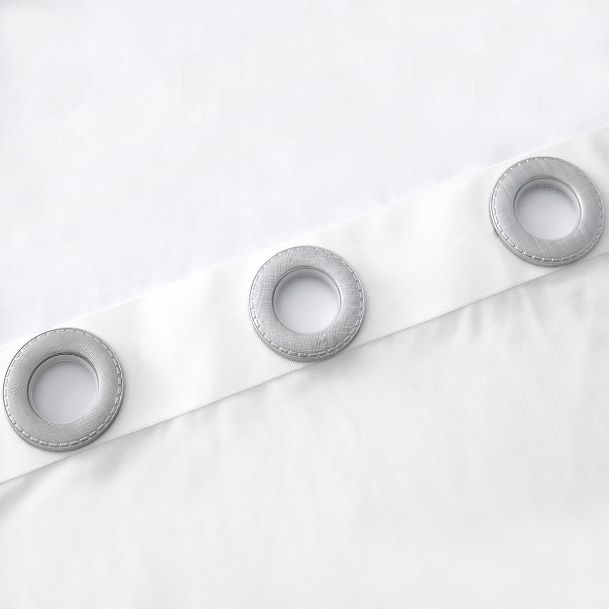 Manfei Bowknot Blackout Curtain Purple Bow Tie Window Drapes for Kids Girls Princess Room Decor, Purple White Stripes Window Treatments, Grommet Top 2 Panel Set Bedroom Curtains, 38Wx54L inch