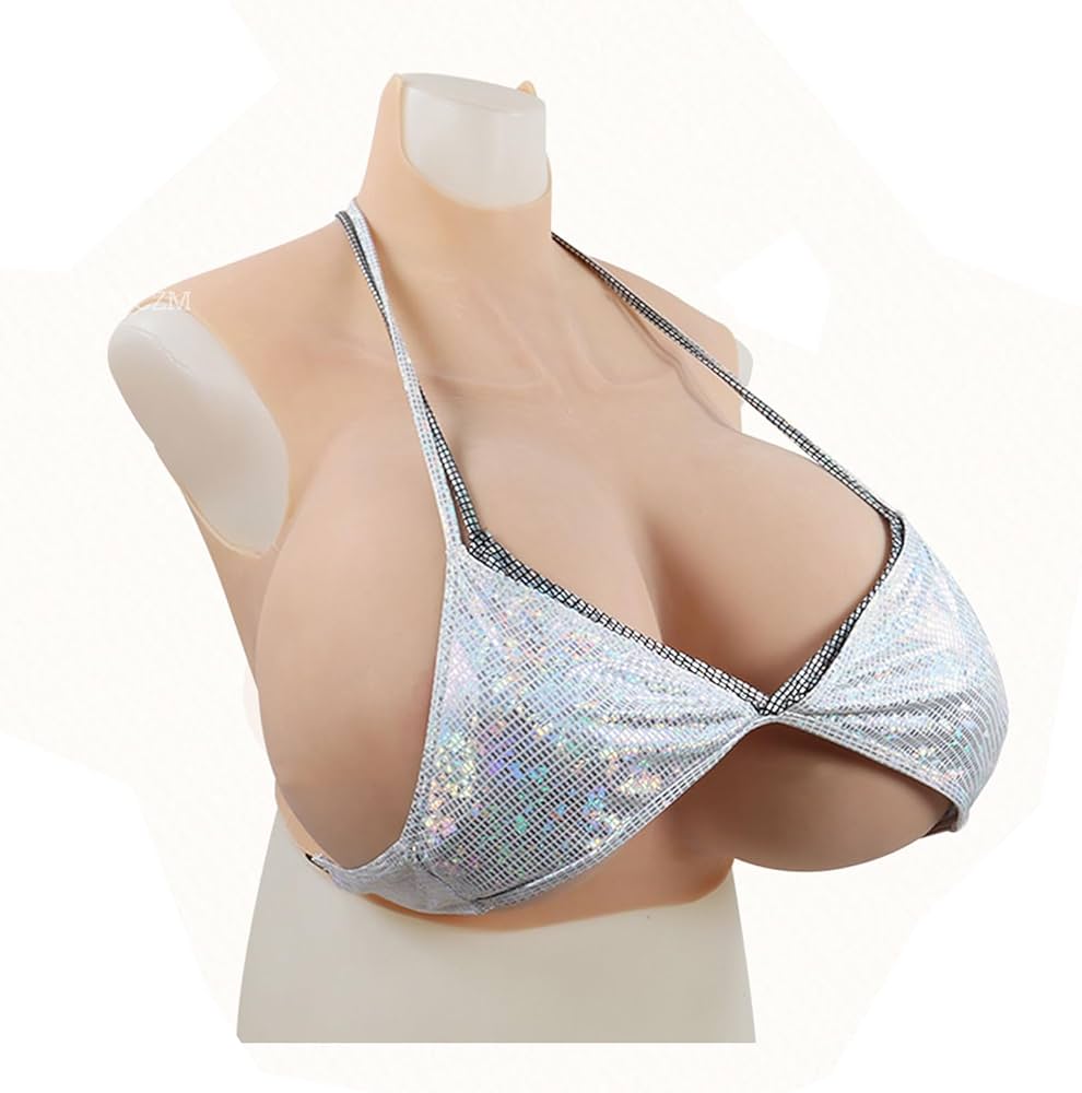 big boobs shemale Amazon.com: ZWSM Z Cup High Collar Huge Breastplates Boobs Silicone Fake Breast Forms Boobs for Crossdresser Shemale Cosplay Big Tits,Color 1,Cotton Breast : Clothing, Shoes & Jewelry