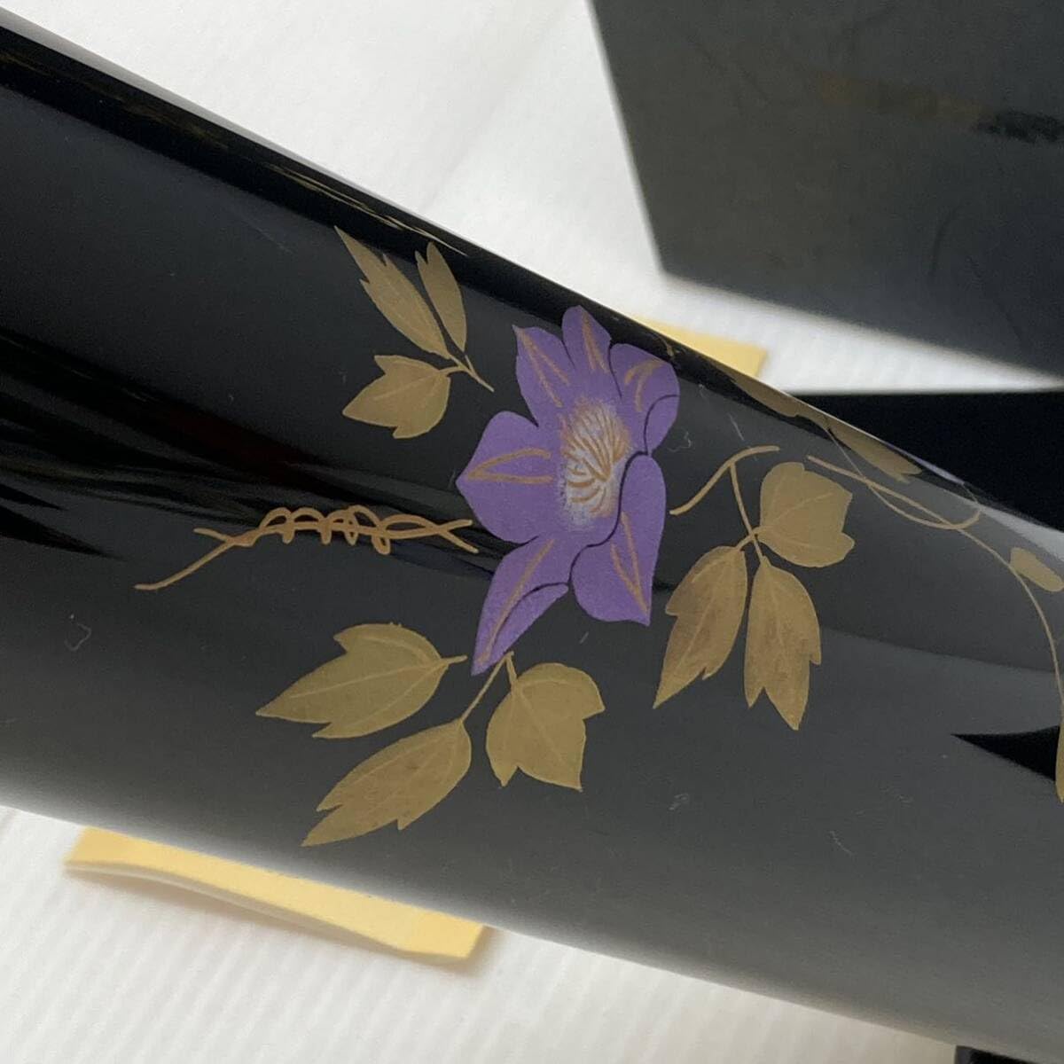 Amazon.co.jp: 輪島塗 花器 花瓶 漆器 花生 インテリア 花入 漆芸 華