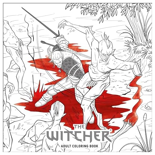 WITCHER ADULT COLORING BOOK