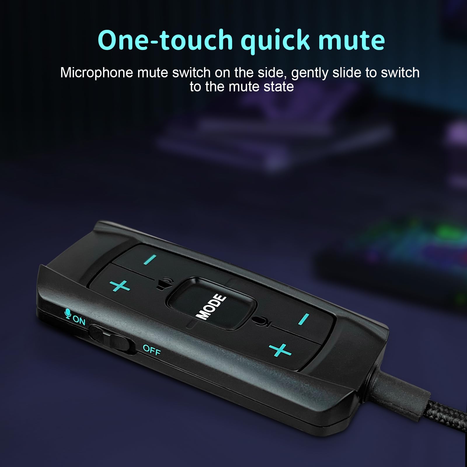 USB-Soundkarte, virtueller 7.1-Surround-Sound, USB auf 3,5-mm-Klinkenstecker, Audio-Adapterkabel, externe Soundkarte für PC, PS4, PS5, Mac, Headset und mehr
