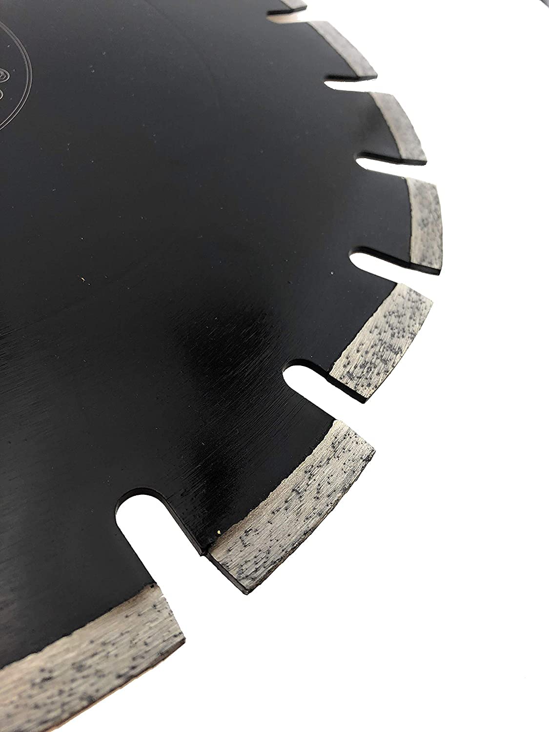 PRODIAMANT Disco de corte diamantado 350 mm x 20 mm abrasivo para asfalto, solado, hormigón ligero, hormigón fresco, arenisca y arcilla refractaria