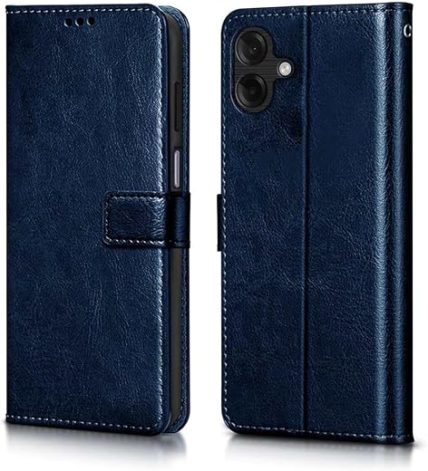 Girsaz Shock Proof Flip Cover Back Case Cover for Samsung Galaxy M17e 5G | F70e 5G | M07 | F07 | A07 | A07 5G (Flexible | ...