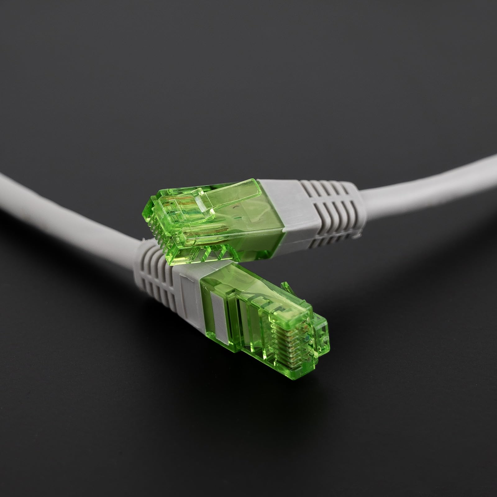 NANOCABLE Cavo Di Rete RJ45 CAT.6 UTP 10 Metri – AWG26 CCA (Alluminio Rame) – Grigio – Connessione Fino A 10 Gbps
