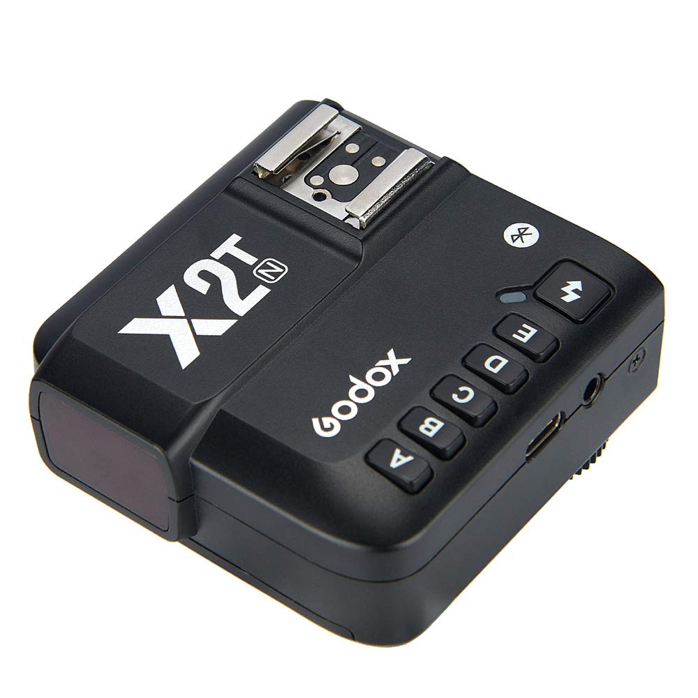 Godox X2T-N TTL 2.4G Wireless Flash Trigger compatibile con fotocamere Nikon, alta velocità HSS 1/8000s, funzione TCM, controllo APP con connessione Bluetooth
