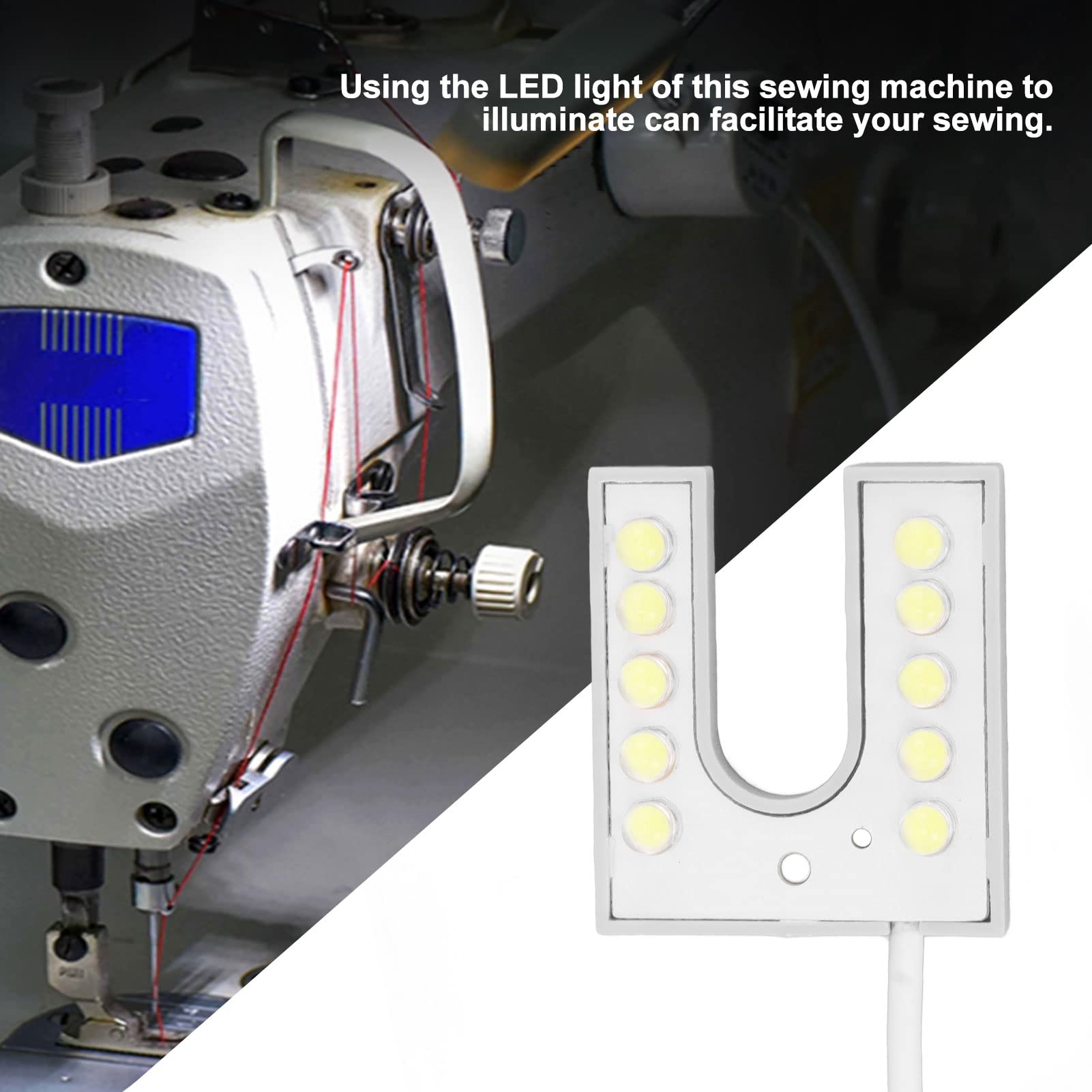 Lámpara Fresado CNC Ajustable Lámpara LED Flexible De 5W Para Máquinas Herramienta - Cuello De Cisne, 24V/36V, Ideal Para Tornos, Fresadoras Y Taladros Luz Led Industrial Brazo Flexible