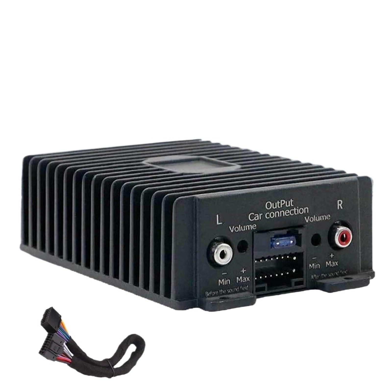 Wzmacniacz, Profesjonalny wzmacniacz DSP 12 V HIFI RY-125AB Audio Stereo 4 * 80 W Wzmacniacz samochodowy dużej mocy