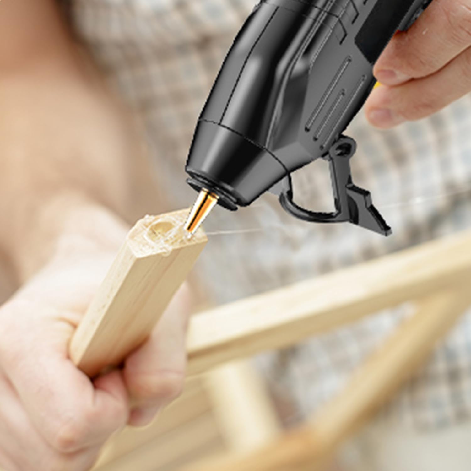 275 bastoncini per colla a caldo, 11 × 190 mm, trasparenti, extra forti e ad asciugatura rapida, compatibili con pistole per colla a caldo, stick di colla durevoli per fai da te