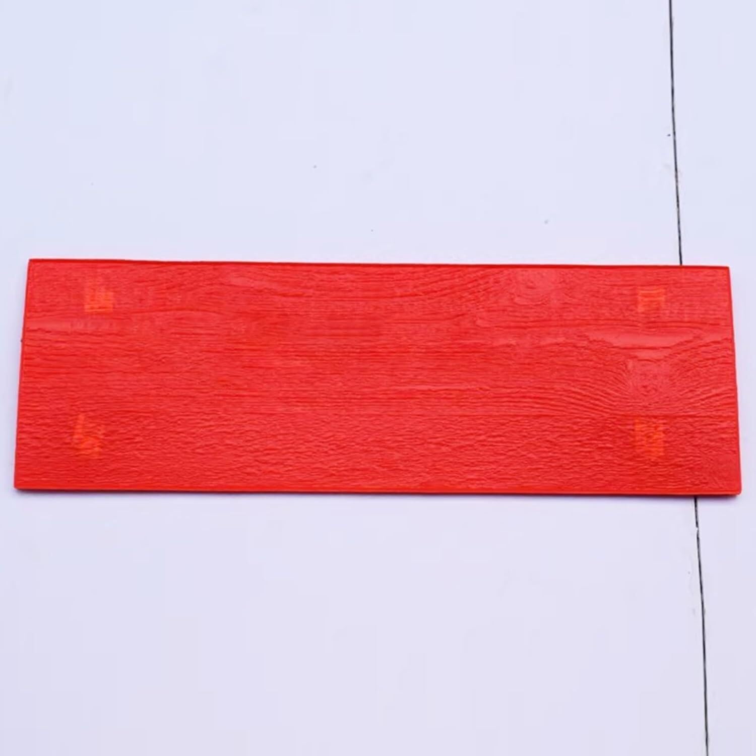 Tapis de texture en béton intérieur et extérieur créez une terrasse effet parquet de jardin