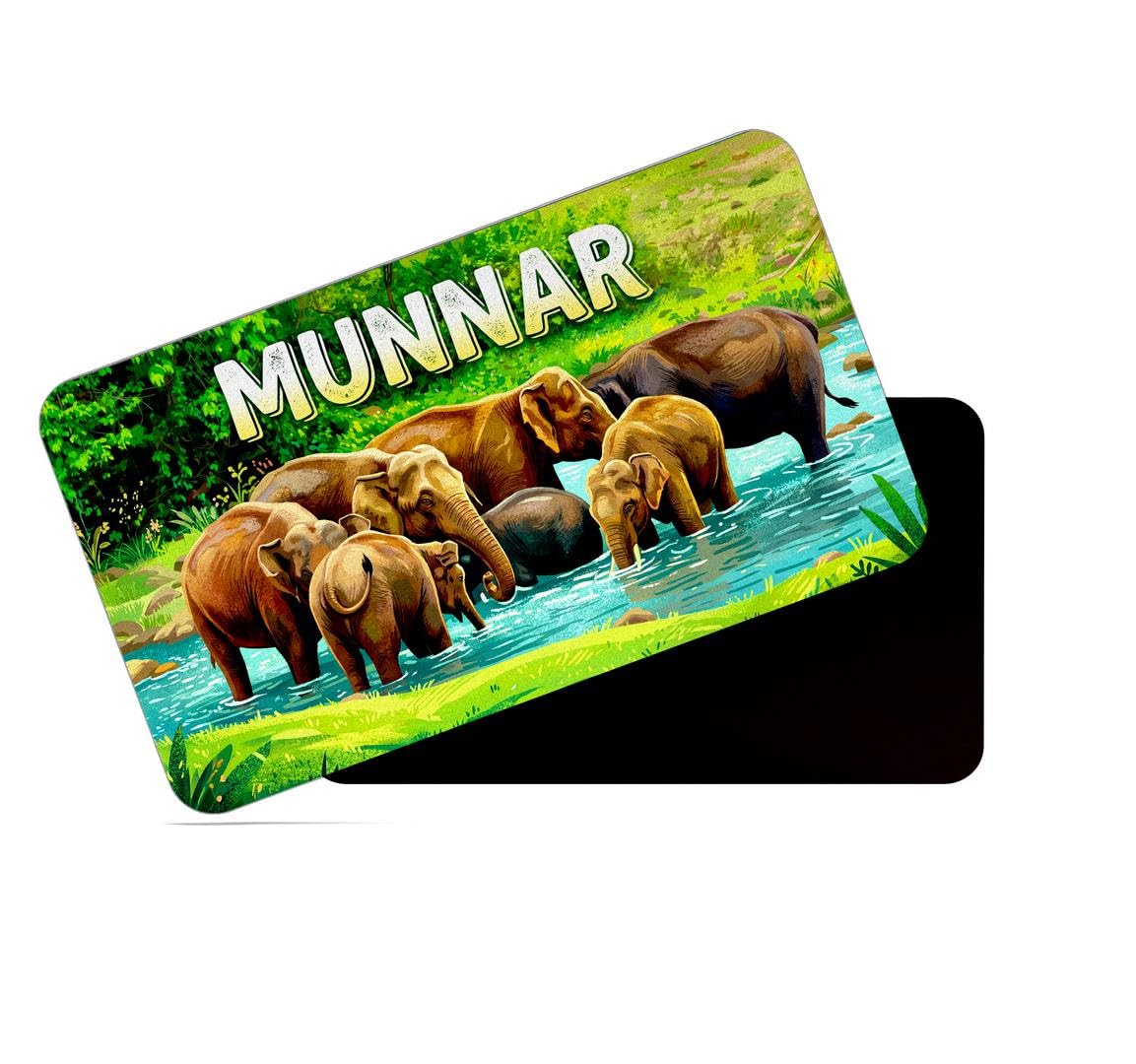 dhcrafts Rectangular Rubber Fridge Magnet/Magnetic Card Mult -30