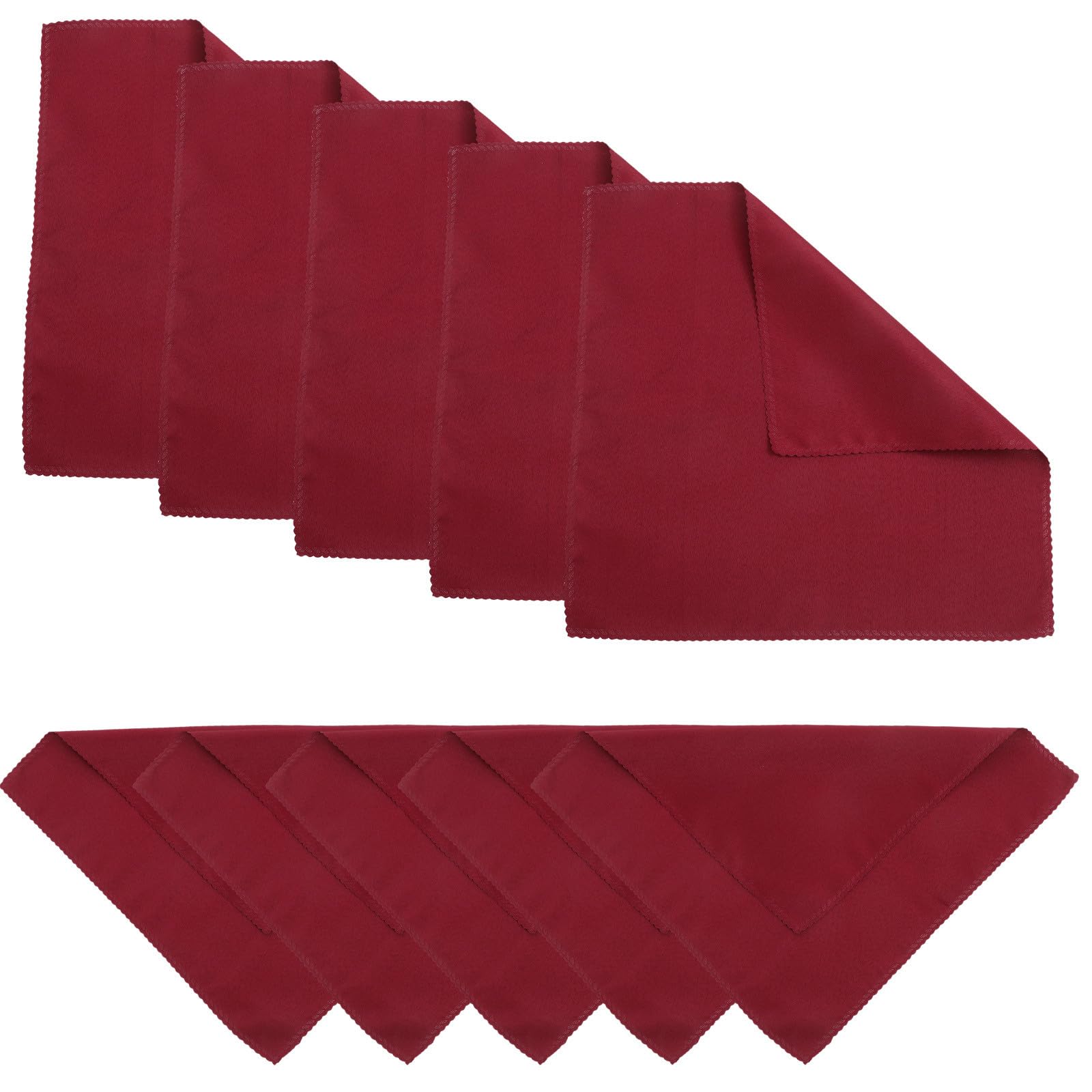 Servilletas de tela Zerodeko suaves para cenas familiares y decoración de eventos especiales
