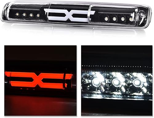 Vista 92 de GRAND ORANGE Tercera luz de freno LED compatible con Ford F150 2004-2008 /Compatible con Ford Explorer Sport Trac 2007-2010/Compatible con Ford Lobo