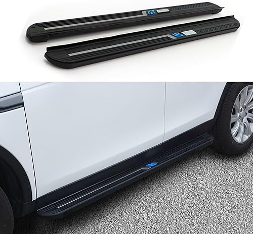 2 estribos negros con escalón lateral Nerf Bar para Nissan X-Trail Rogue T33 2021-2023