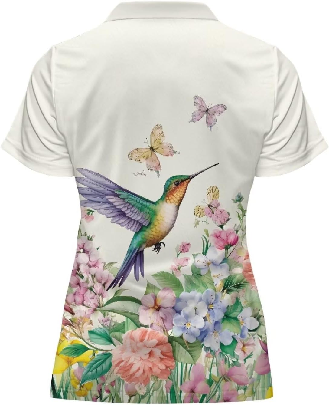 WELLFLYHOM Golf Shirts Short Sleeve Tennis Tops for Women Golf Top 1/4 Zip Workout Sport T-Shirt
