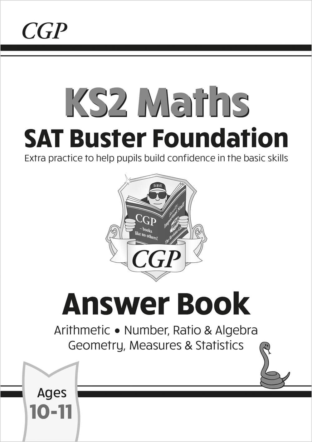 KS2 Maths SAT Buster Foundation: Answer Book (for the 2027 tests) (CGP SATS Foundation)