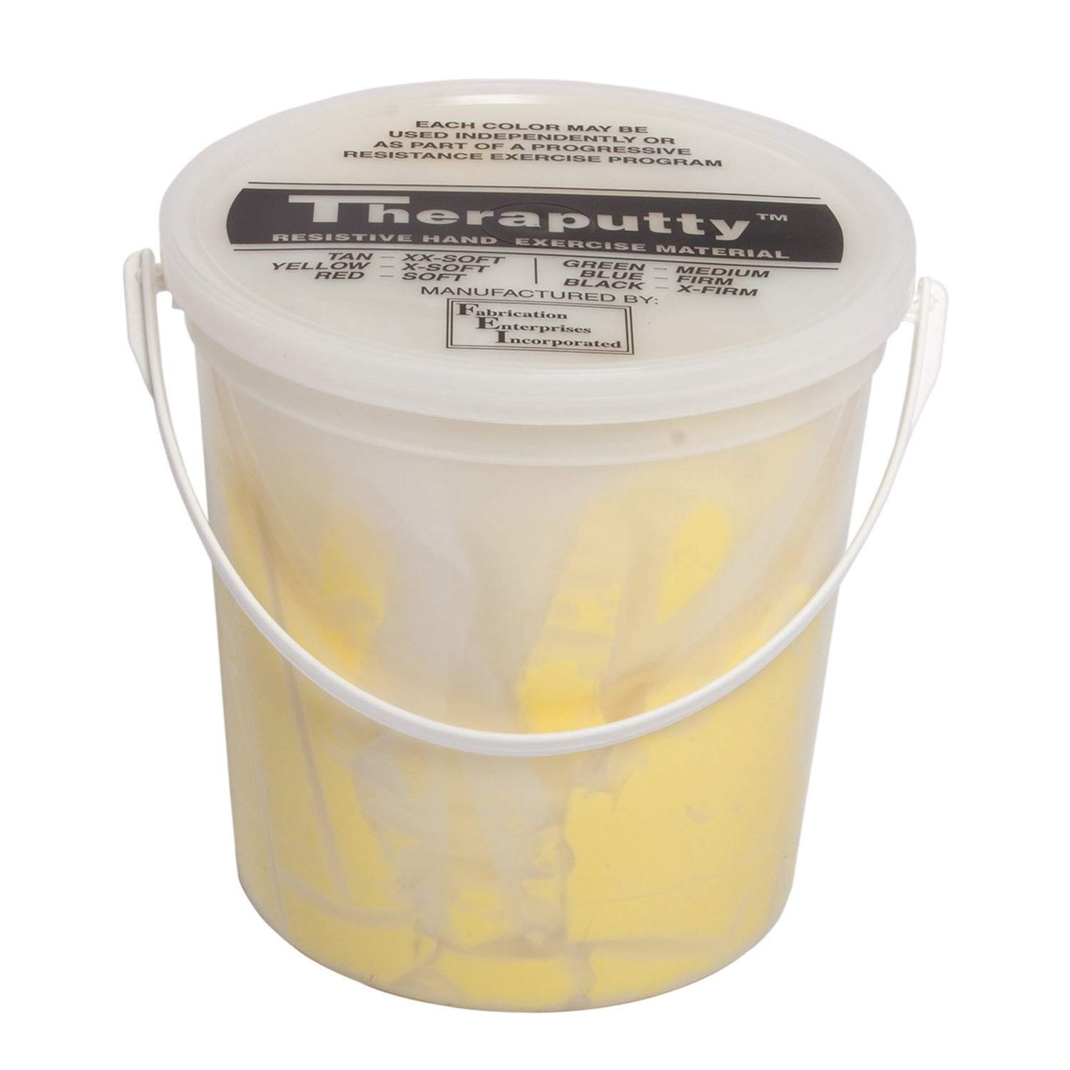 CanDo TheraPutty Antimicrobial - Therapeutic modelling clay - 5 lb - yellow (very light)