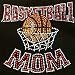 Basketball Mom Red Rhinestone Transfer Iron On