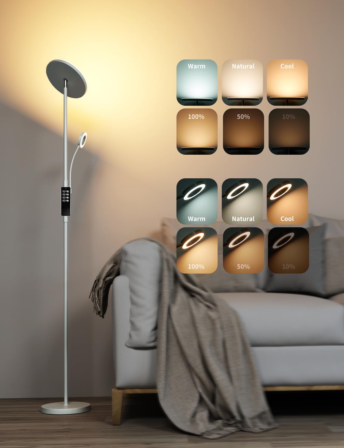 Stehleuchten Wohnzimmer Günstig Online Kaufen