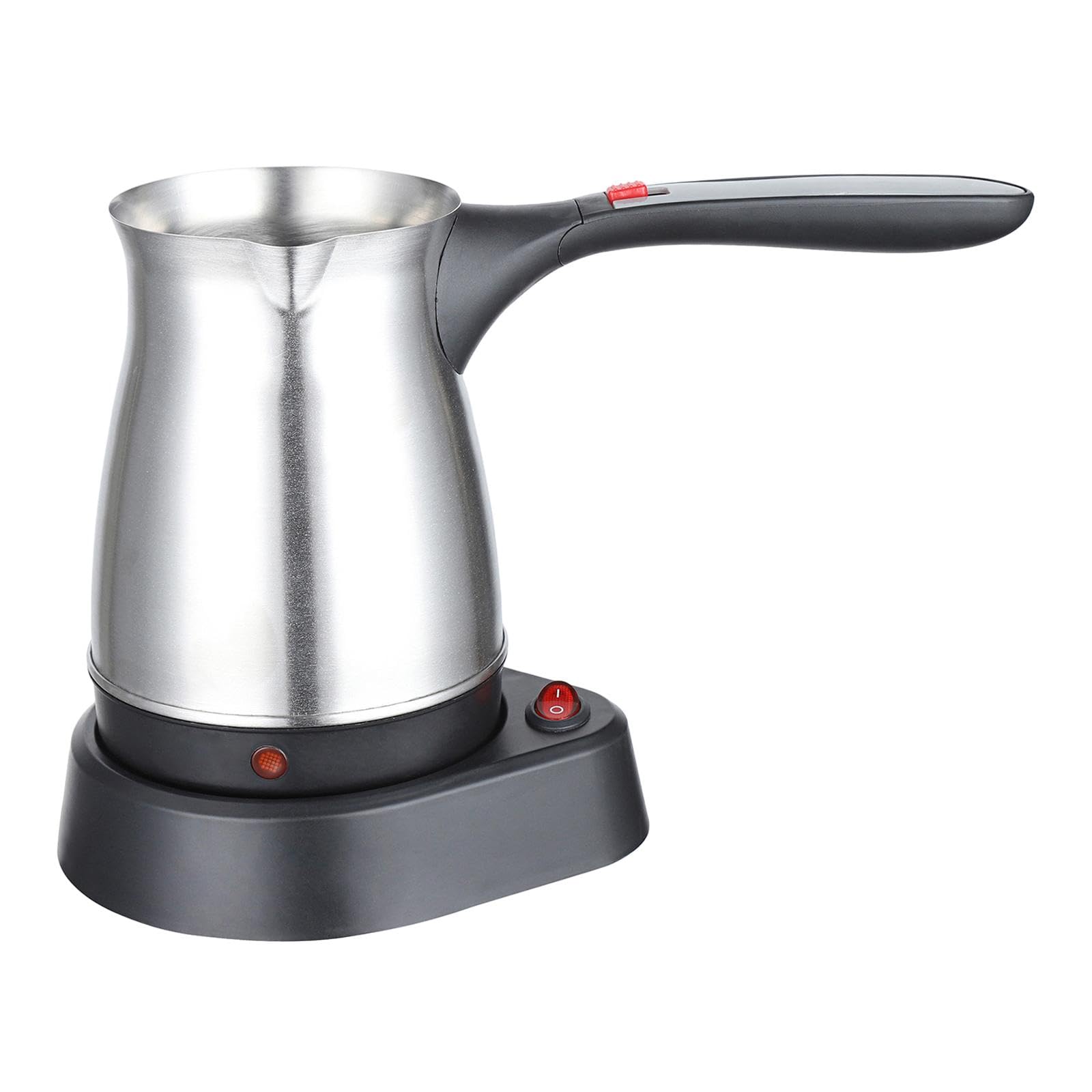 500ml Electric Turkish Coffee Pot Stainless Steel Coffe | 500ml Electric Turkish Coffee Pot Stainless Steel Kettle for Bar Cafe Style C Power: 600W-image-38
