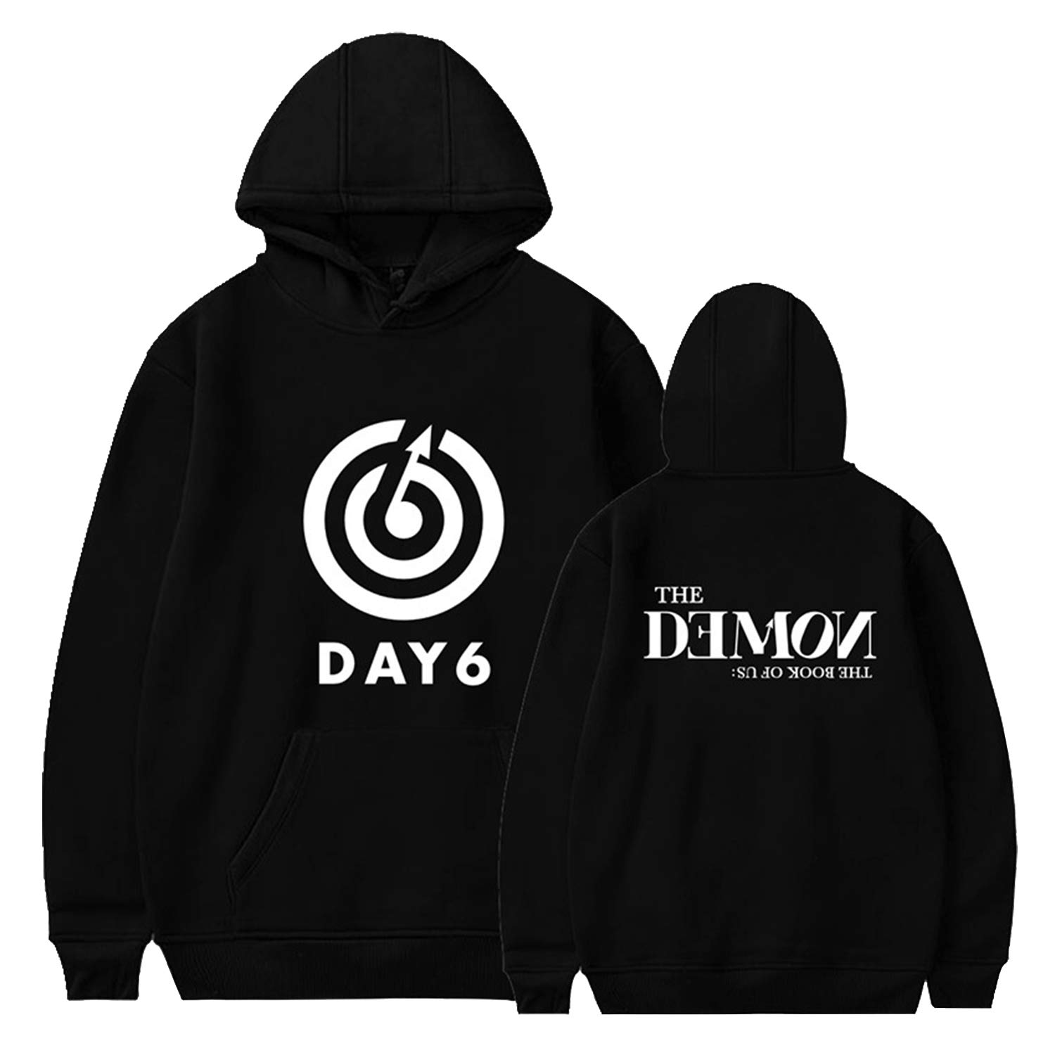 Kpop Day6 Hoodie Sweater New Album The Book of Us The Demon Jacket Pullover Sweatshirt