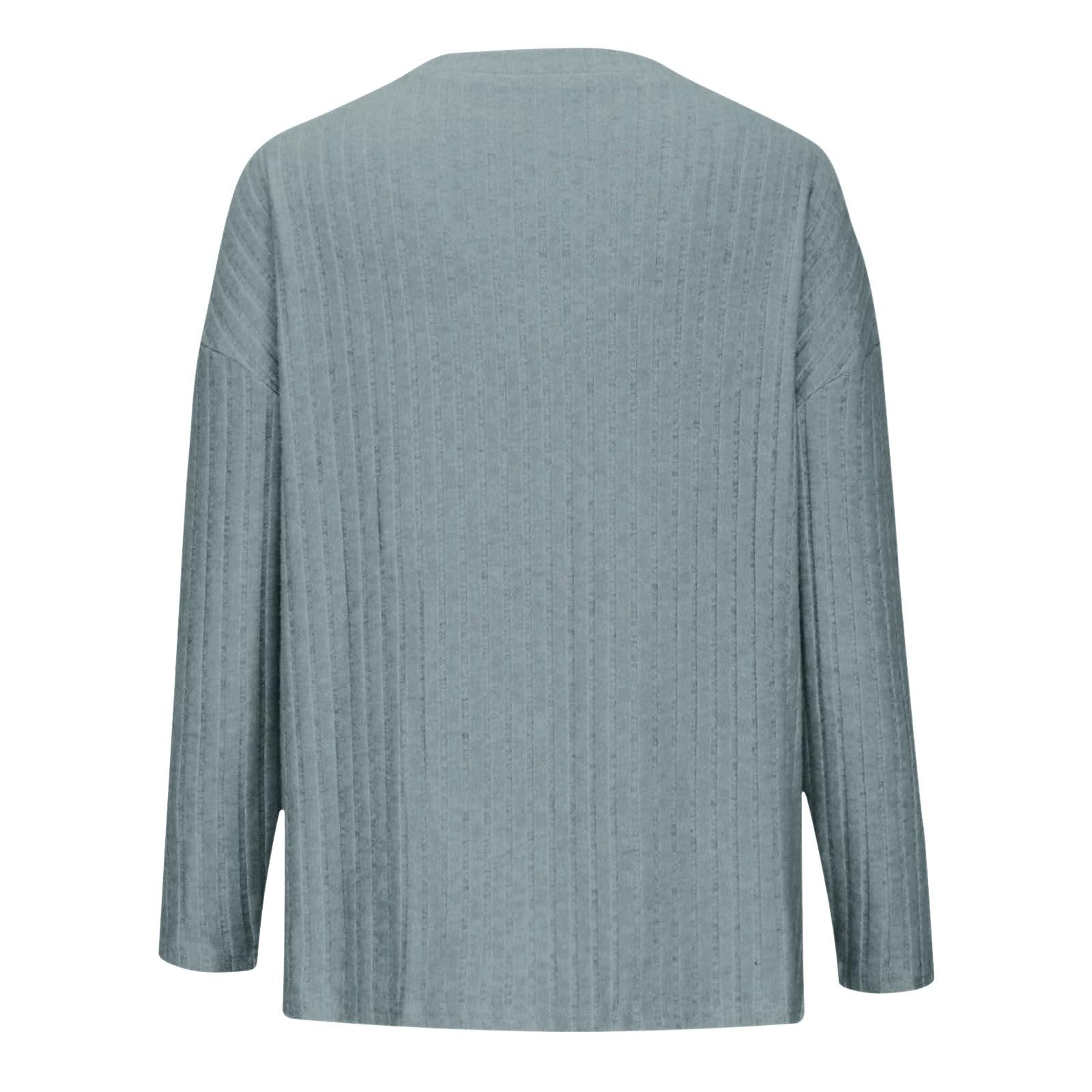 Generisch Conjunto de chándal holgado cómodo de punto para mujer elegante