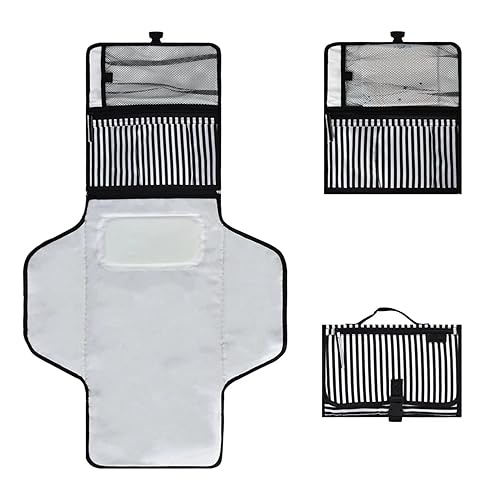 Cambiador de pañales portátil, cambiador de pañales desmontable, estación cambiadora de pañales, regalos para baby shower, niñas y niños recién