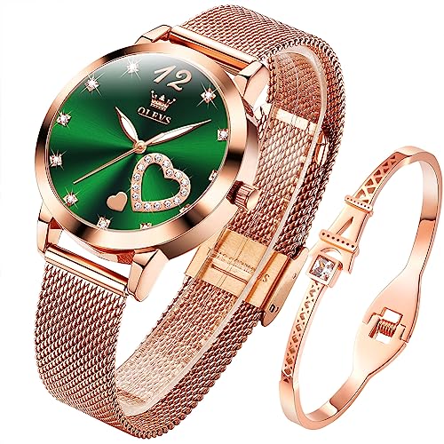 Image of OLEVS Men's Watches Analog Quartz Chronograph Dress Watch Multifunctional Stainsteel Steel Waterproof Classic Original Watch for Man