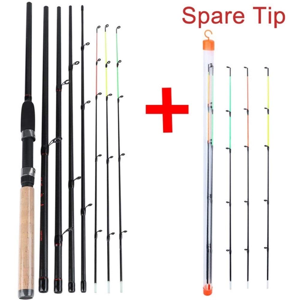 Caña de Pescar con Mosca Pesca B M Potencia Varilla Ultraligero Peso 6 Sección de Carbono for Recorrido Rod Equipos Pesca