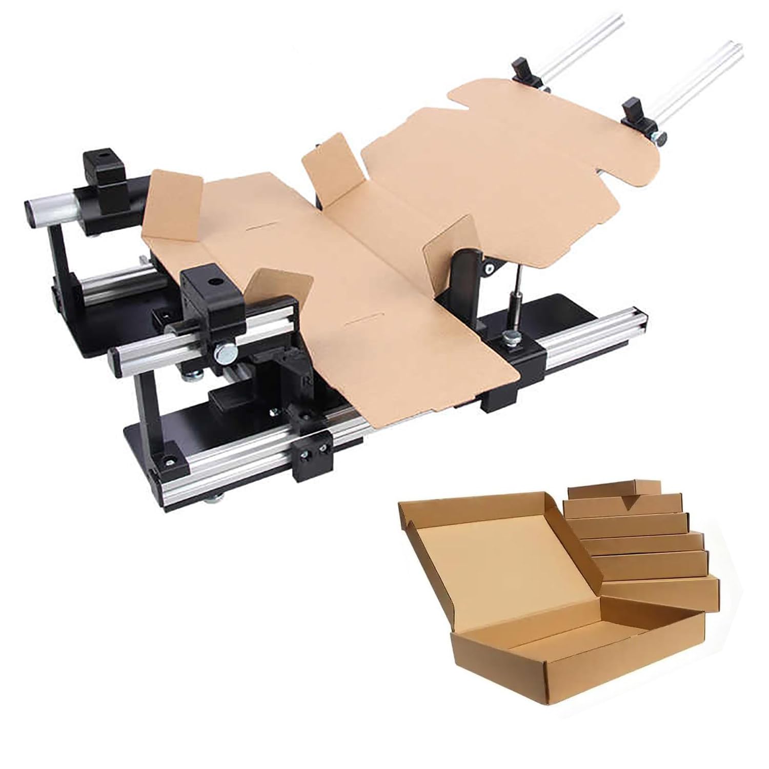 Azcabjie Manual Shipping Box Folding Assistant Fixture 45 * 45cm